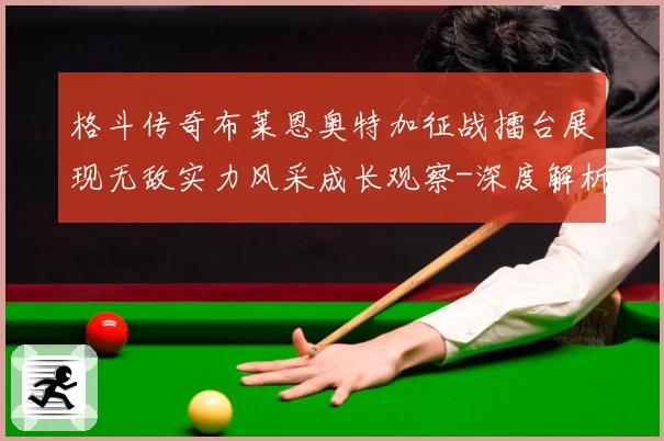 格斗传奇布莱恩奥特加征战擂台展现无敌实力风采成长观察-深度解析